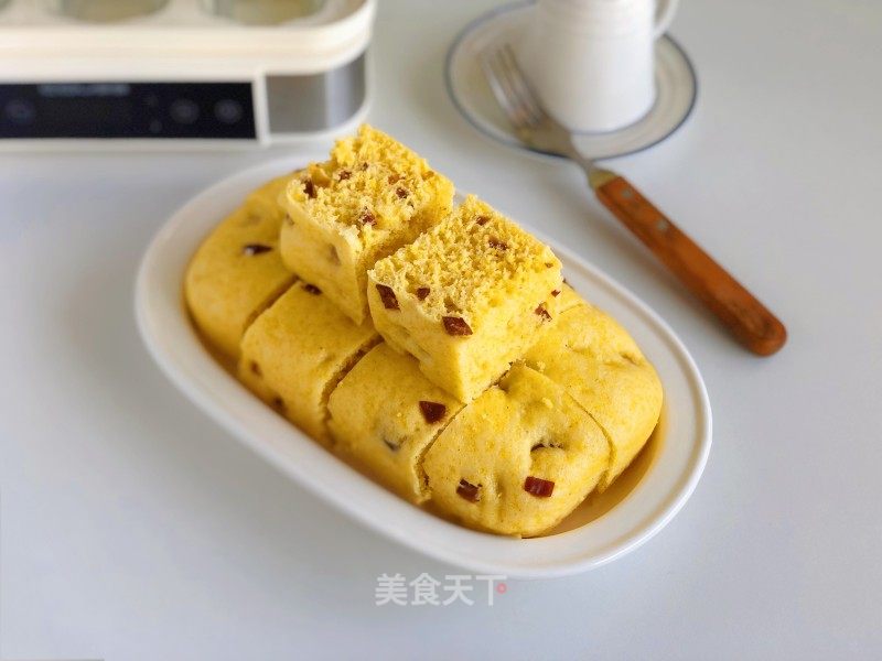 玉米里白枣收糕的做法