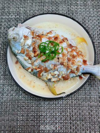 咸梅蒸枪鱼的做法步调：8