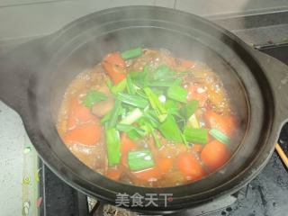 胡萝卜烧鸭肉的做法步调：18