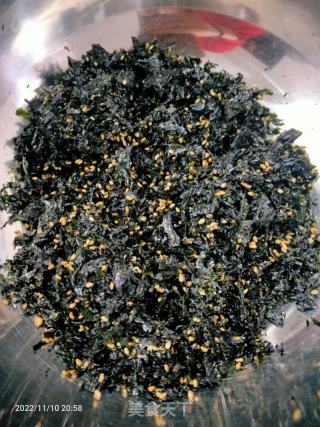 拌饭芝麻紫菜碎（里包机版）的做法步调：4