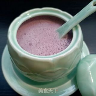 蓝宝石葡萄奶昔的做法步调：8