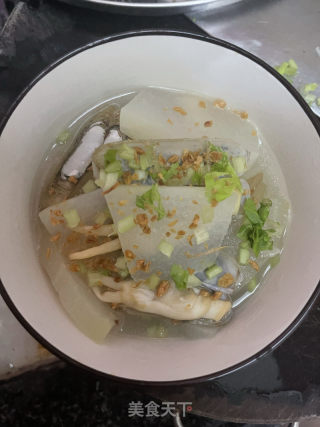 冬瓜蛏子汤的做法步调：8