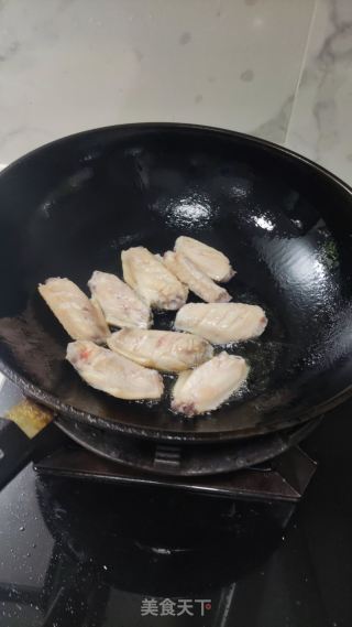 可乐鸡翅的做法步调：4
