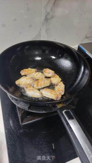 可乐鸡翅的做法步调：5