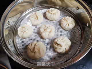 萝卜鸡蛋包子的做法步调：11