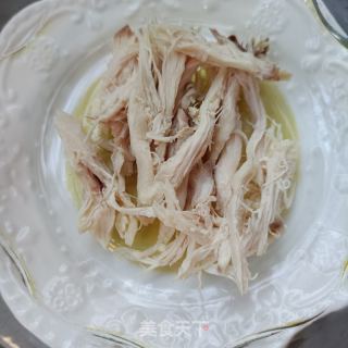 云豆丝拌鸡胸肉的做法步调：4
