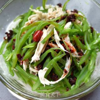 云豆丝拌鸡胸肉的做法步调：13