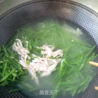 云豆丝拌鸡胸肉的做法步调：10