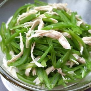 云豆丝拌鸡胸肉的做法步调：11