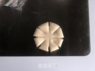花朵椰蓉里包的做法步调：8
