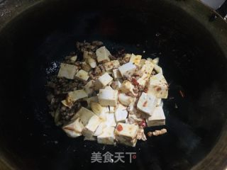 家庭版麻婆豆腐的做法步调：6