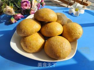 北瓜齐麦馒头的做法步调：9