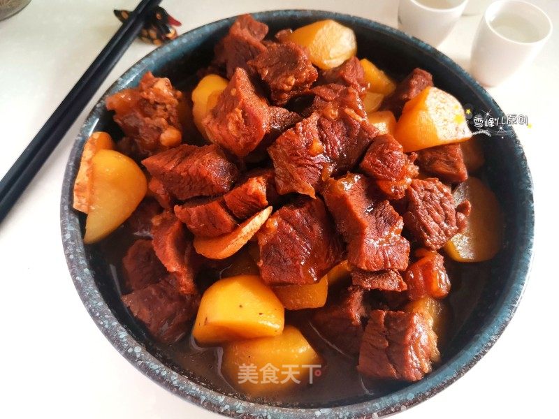 白烧牛肉的做法