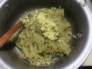 白薯粉条丸子的做法步调：2