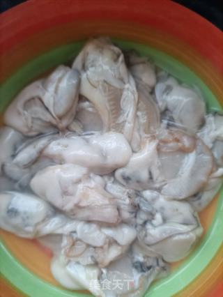 死滚牡蛎粥的做法步调：3