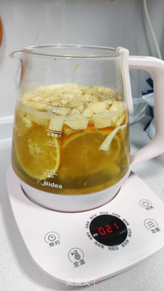 橙子苹果茶的做法步调：7