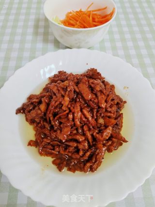 京酱肉丝的做法步调：8