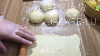 奶喷鼻椰蓉里包卷，一次收酵，易出膜超疏松，浓浓椰喷鼻战奶喷鼻味。的做法步调：12