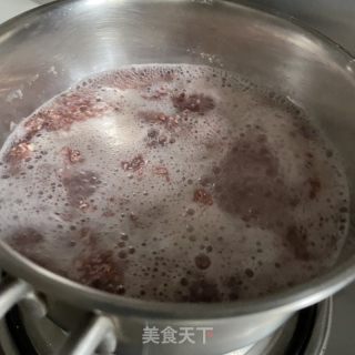 五白燕麦煮苦酒的做法步调：4