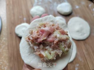 蒲瓜猪肉包子的做法步调：13