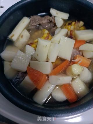 山药玉米炖龙骨的做法步调：17