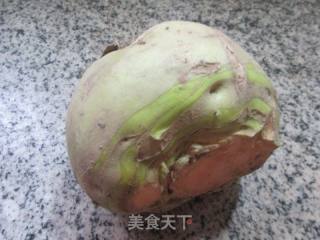 酱年夜头菜的做法步调：1