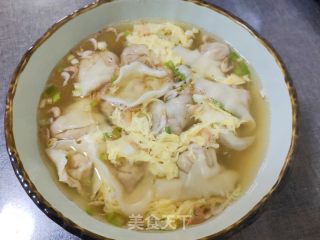 猪肉年夜馅馄饨的做法步调：7