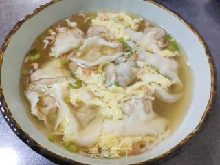 猪肉年夜馅馄饨的做法步调：8