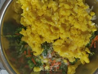 玉米里菜团子的做法步调：9
