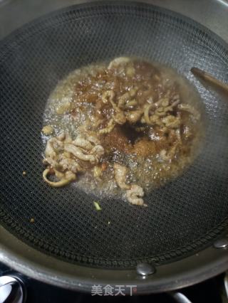 肉丝炒薄皮椒的做法步调：11