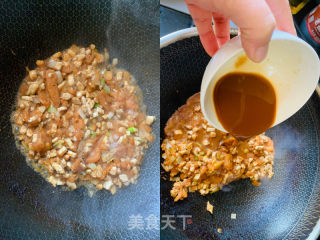 西白柿肉丁挨卤里的做法步调：11