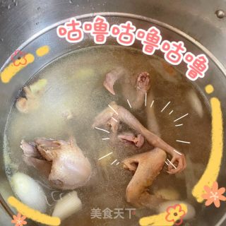 滋补鸽子汤的做法步调：4
