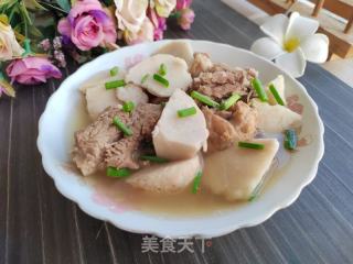 排骨芋头汤的做法步调：6