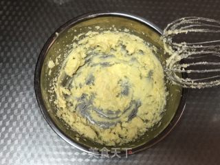 椰喷鼻提子奶酥饼干的做法步调：1