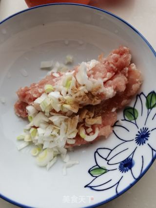 蒸萝卜丸子的做法步调：1