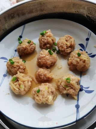 蒸萝卜丸子的做法步调：8