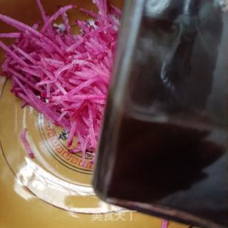 糖醋紫佳丽的做法步调：4