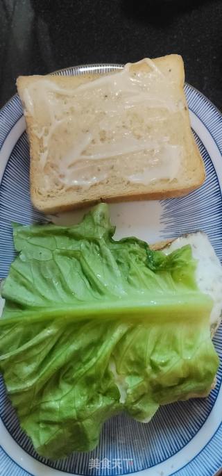餐蛋治的做法步调：6
