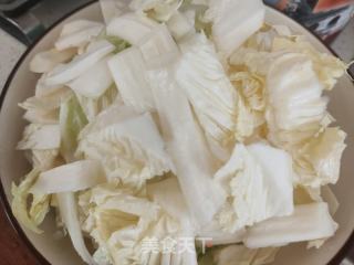 豉油利剑菜豆腐的做法步调：2