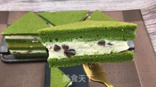 抹茶奶油小圆，苦甘美蜜，滋味清爽，一心满意。的做法步调：27