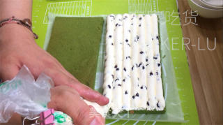 抹茶奶油小圆，苦甘美蜜，滋味清爽，一心满意。的做法步调：24