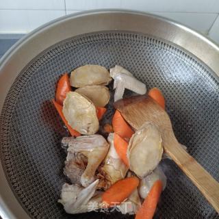 鸡腿菇鲍鱼烧王鸽的做法步调：13