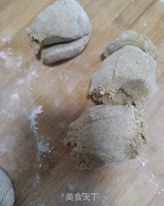 玉米乌豆里馒头的做法步调：8