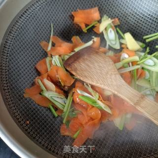 胡萝卜炒羊肝的做法步调：9