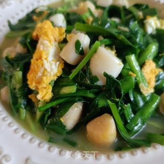陈贝黑鸡蛋炒韭菜的做法步调：11