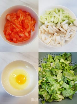 冬季温食～饺子皮汤里片的做法步调：3