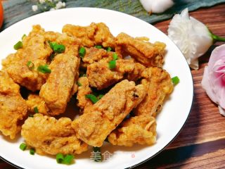 喷鼻酥排骨的做法步调：14