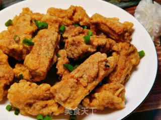 喷鼻酥排骨的做法步调：13