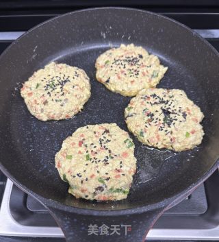 豆腐鸡蛋早饭饼的做法步调：8