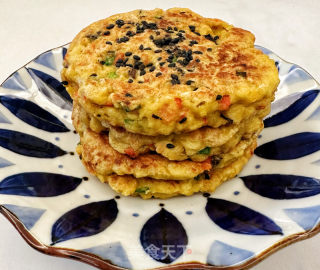 豆腐鸡蛋早饭饼的做法步调：10